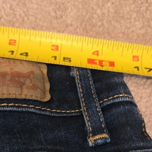 Levi's 512 Perfectly Slimming Bootcut Jeans - Deep Blue - Picture 8 of 12